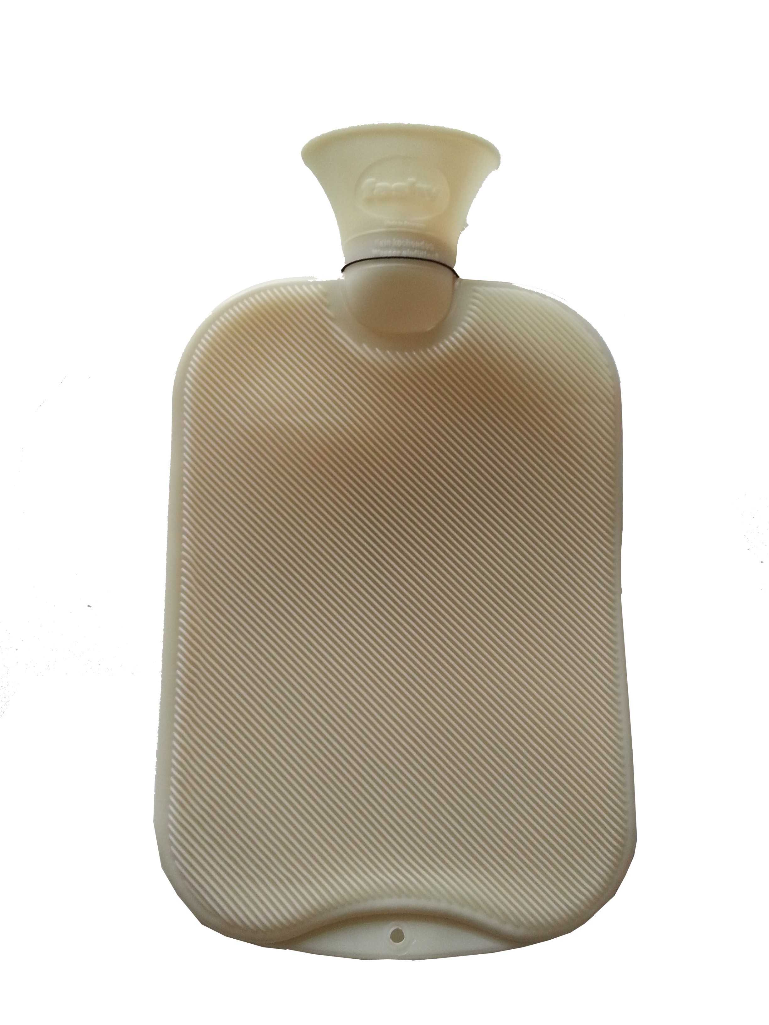 Fashy kruik 2 liter | Creme | enkelzijdig geribbeld
