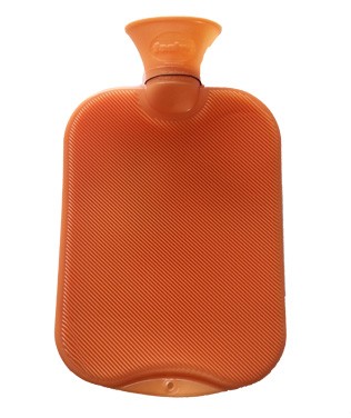 Fashy kruik 2 liter | Oranje | Enkelzijdig geribbeld